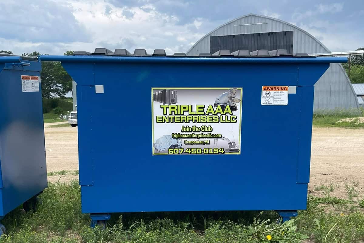 Medium-Residential-Dumpster Medium Residential Dumpster - Triple Aaa Enterprises, Llc
